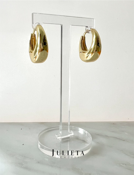 Arracadas gota medianas